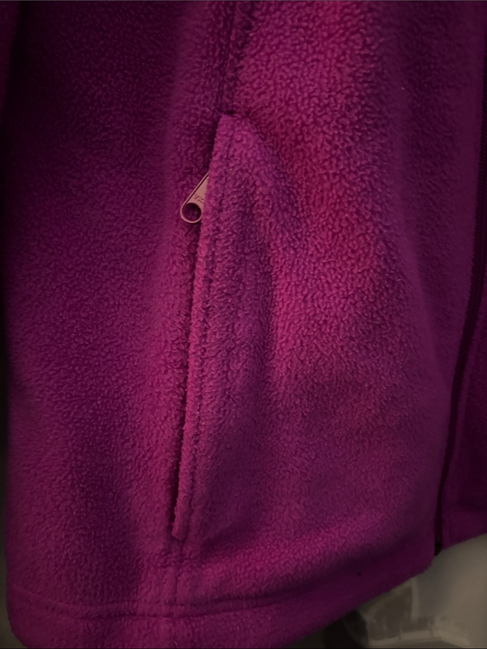 Columbia Purple Full-Zip Fleece Jacket - Picture 7 of 10